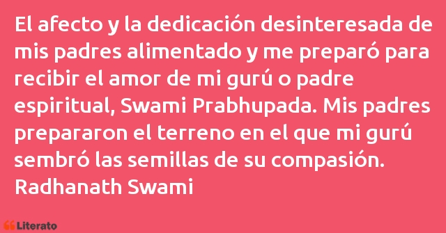 Frases de Radhanath Swami