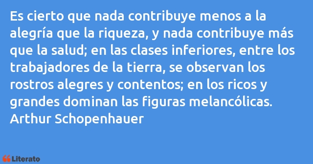 Frases de Arthur Schopenhauer