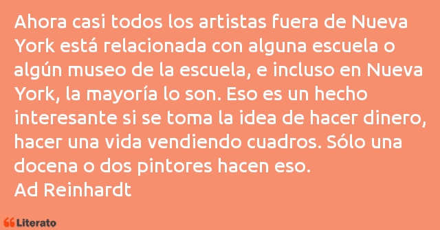 Frases de Ad Reinhardt