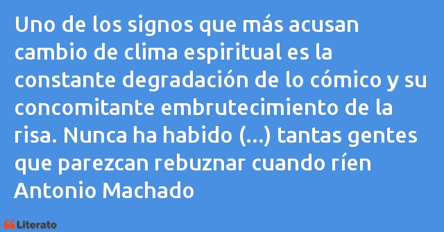 Frases de Antonio Machado