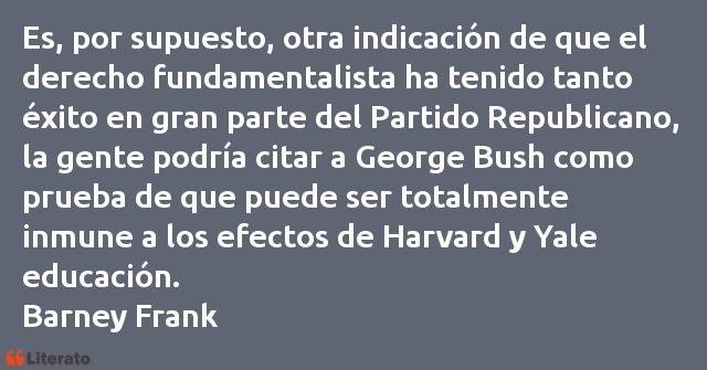 Frases de Barney Frank