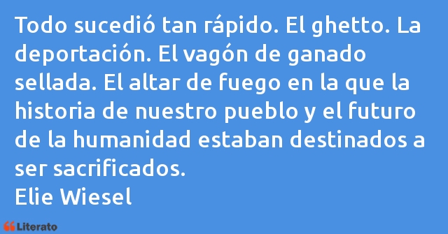 Frases de Elie Wiesel