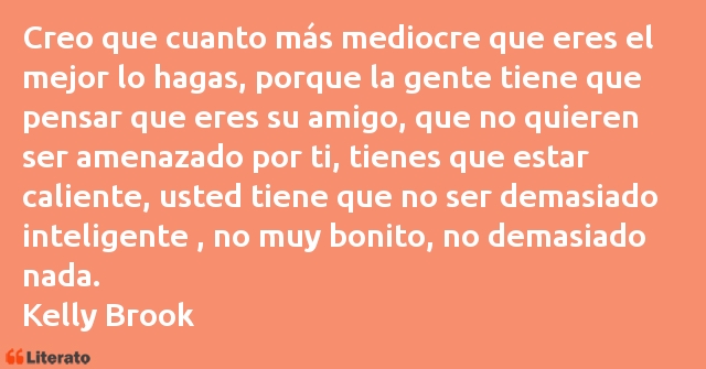 Frases de Kelly Brook