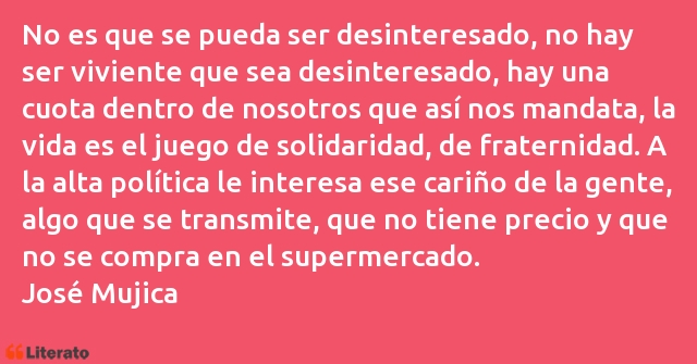 Frases de José Mujica