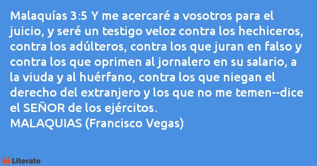 Frases de Francisco Vegas