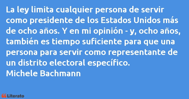 Frases de Michele Bachmann