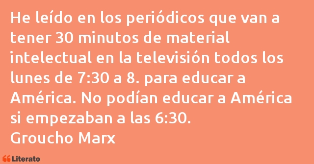 Frases de Groucho Marx