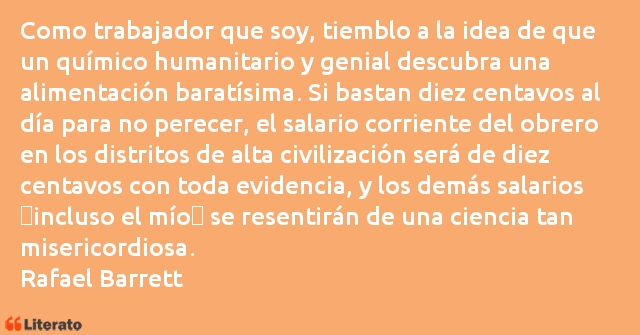 Frases de Rafael Barrett