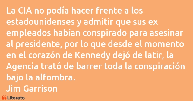 Frases de Jim Garrison