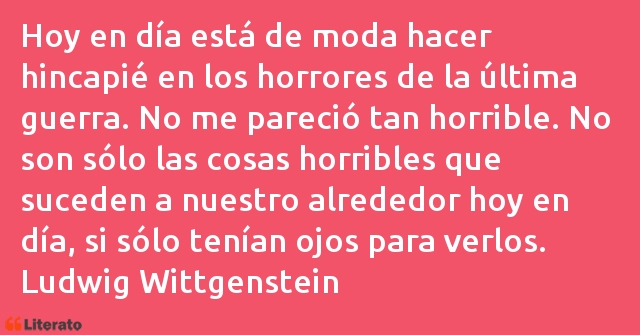 Frases de Ludwig Wittgenstein