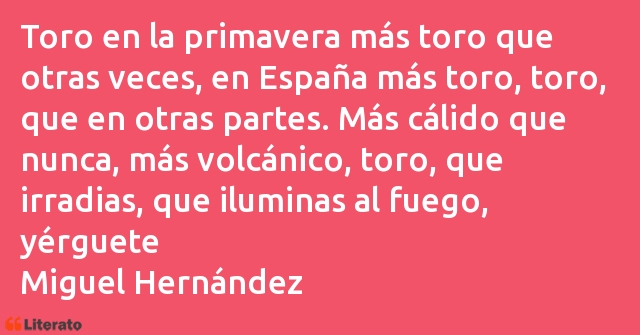 Frases de Miguel Hernández