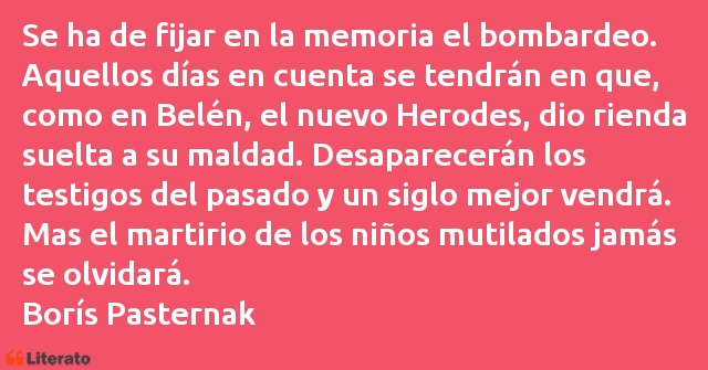 Frases de Borís Pasternak