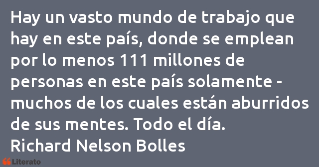 Frases de Richard Nelson Bolles