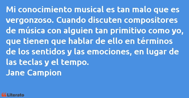 Frases de Jane Campion