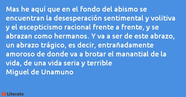 Frases de Miguel de Unamuno