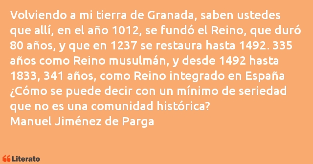 Frases de Manuel Jiménez de Parga