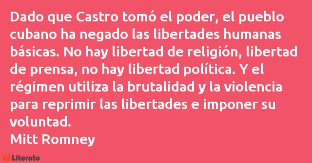 Frases de Mitt Romney