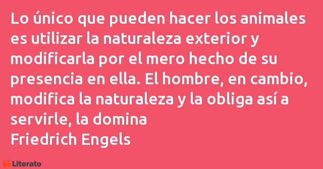 Frases de Friedrich Engels