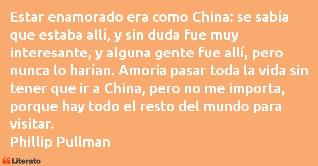 Frases de Phillip Pullman