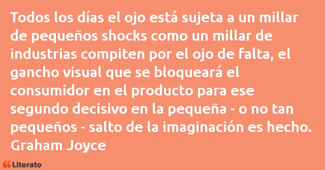 Frases de Graham Joyce