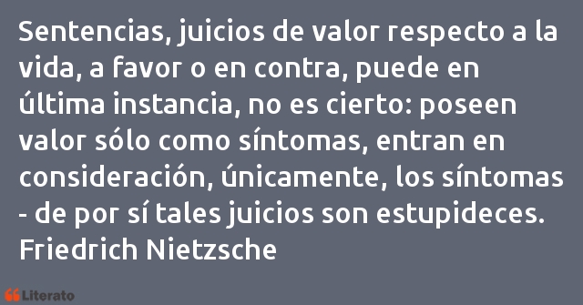 Frases de Friedrich Nietzsche