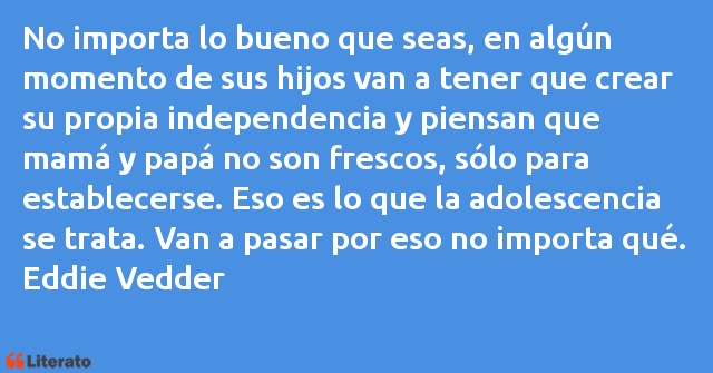 Frases de Eddie Vedder