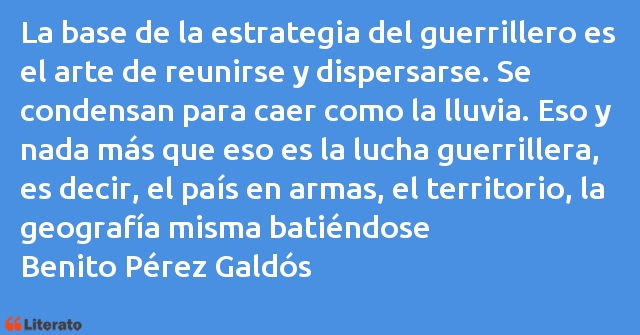 Frases de Benito Pérez Galdós