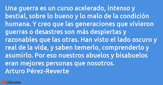 Frases de Arturo Pérez-Reverte