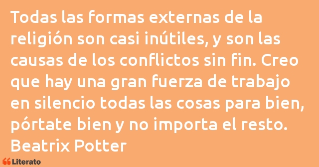 Frases de Beatrix Potter