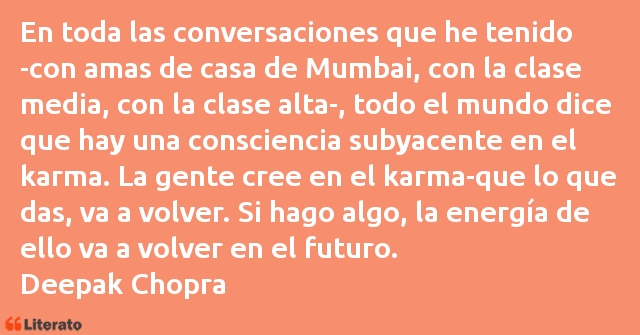 Frases de Deepak Chopra