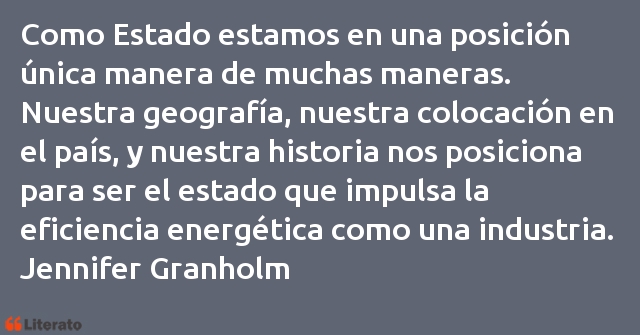 Frases de Jennifer Granholm