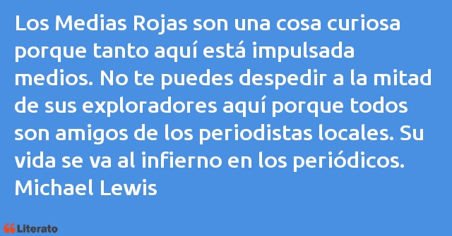 Frases de Michael Lewis