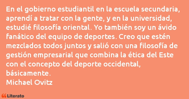 Frases de Michael Ovitz