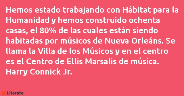 Frases de Harry Connick Jr.