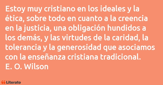 Frases de E. O. Wilson