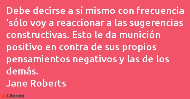 Frases de Jane Roberts