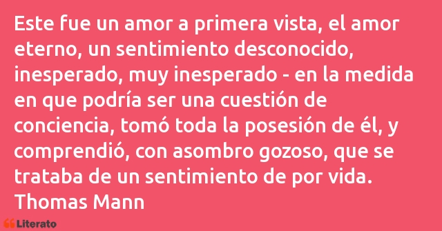 Frases de Thomas Mann