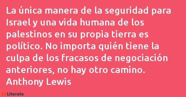 Frases de Anthony Lewis