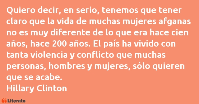 Frases de Hillary Clinton