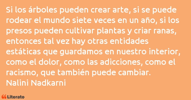 Frases de Nalini Nadkarni