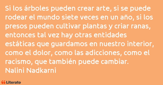 Frases de Nalini Nadkarni