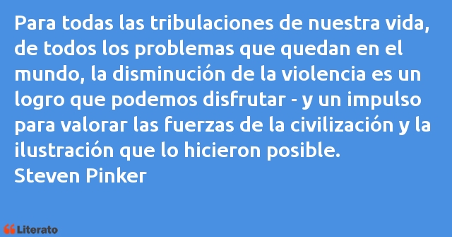 Frases de Steven Pinker