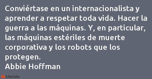 Frases de Abbie Hoffman