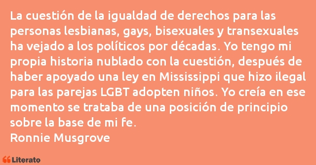 Frases de Ronnie Musgrove