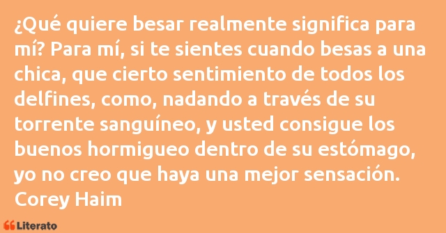 Frases de Corey Haim