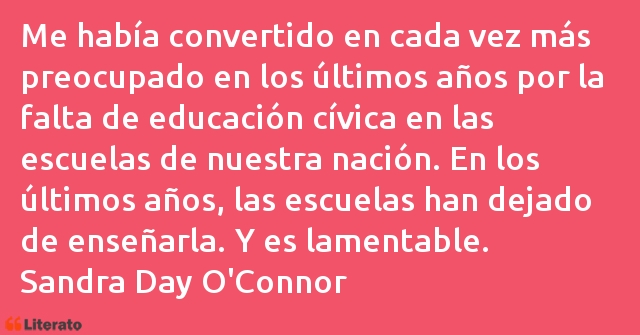 Frases de Sandra Day O'Connor