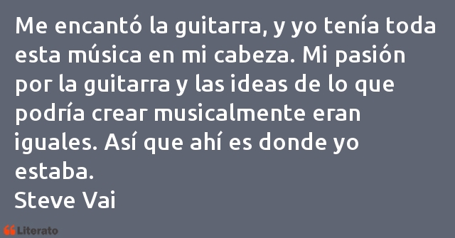 Frases de Steve Vai