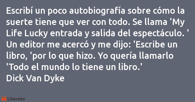 Frases de Dick Van Dyke