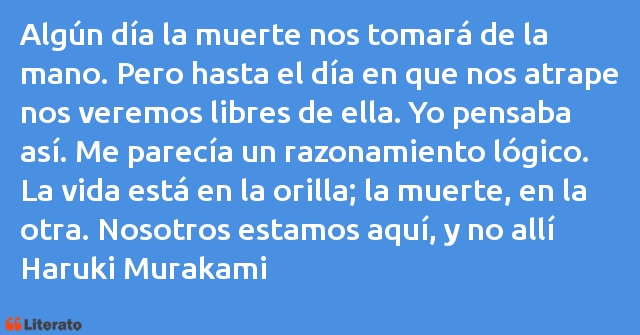 Frases de Haruki Murakami