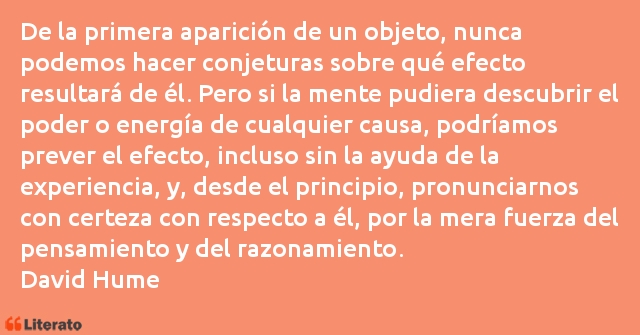 Frases de David Hume